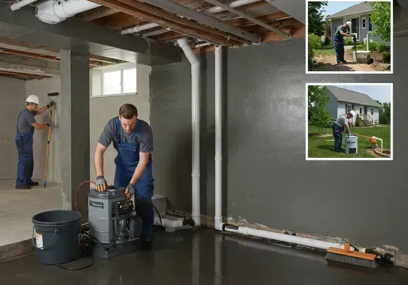 Basement Waterproofing and Flood Prevention process in Portsmouth, VA